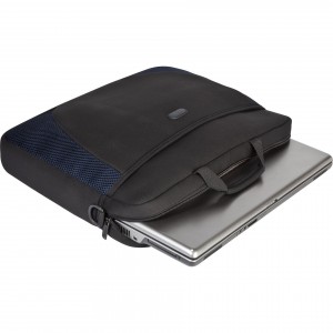 Targus 17" Slipcase Black/Blue Aktentas Zwart Blauw | JMC-560427
